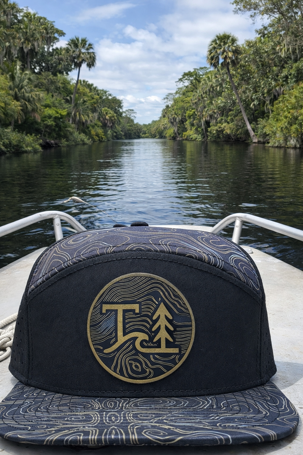 Performance topo black/gold T&T patch