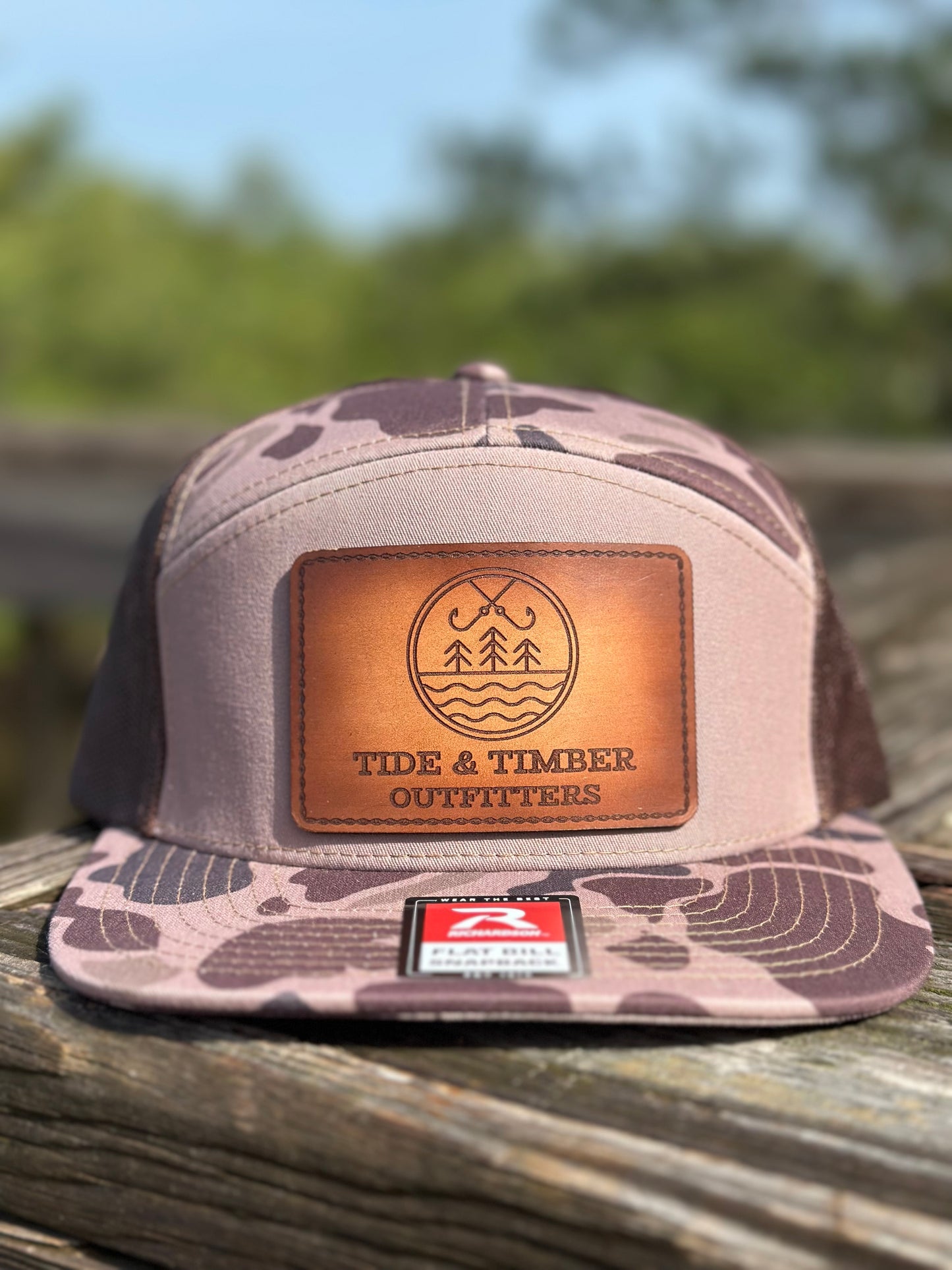 T&T Logo Richardson 168p bark duck camo