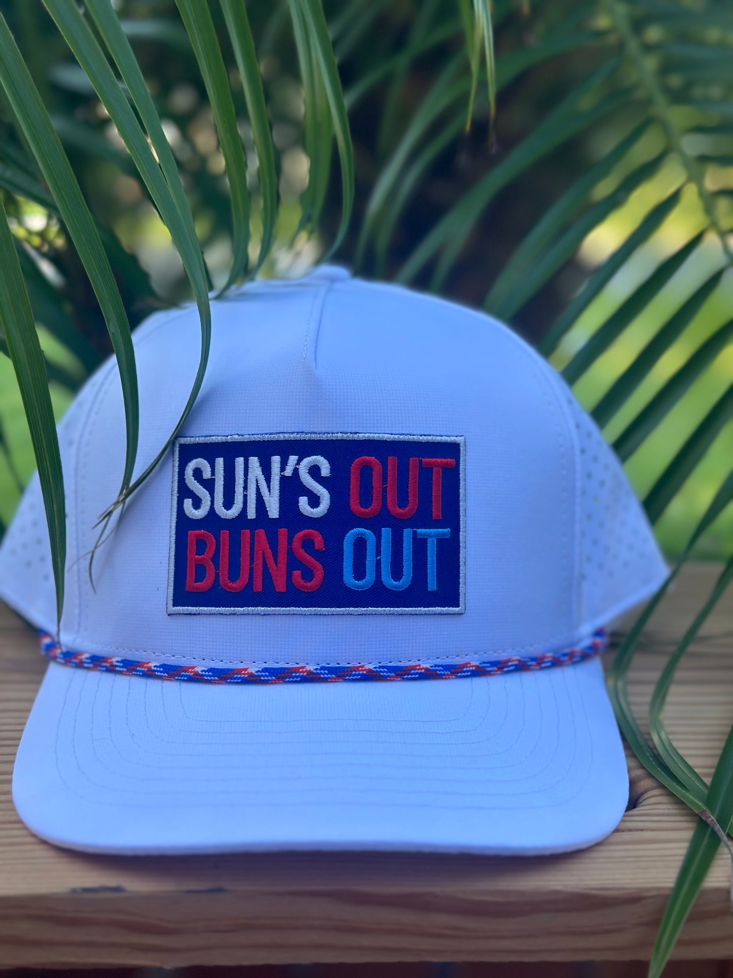 Suns out Buns out waterproof hat