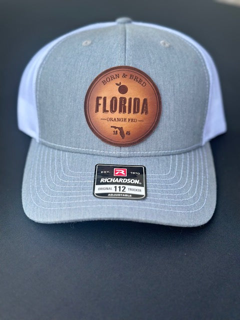 112 Florida Bred Genuine leather hat