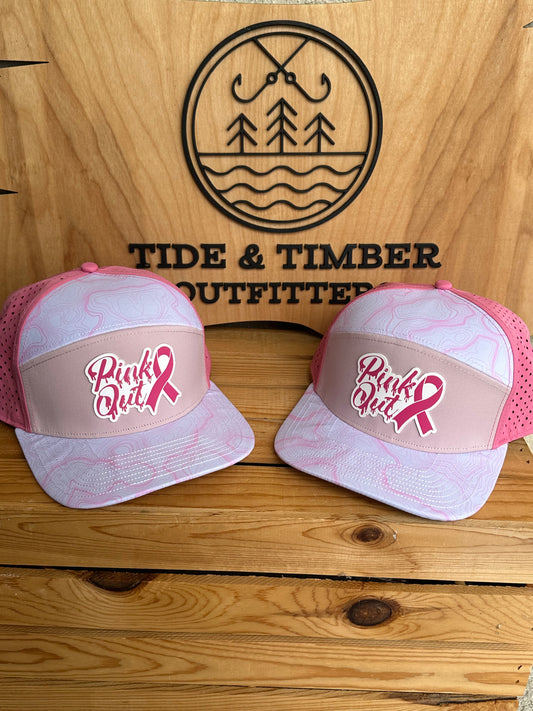 PINK OUT Waterproof/ Sweat proof hat