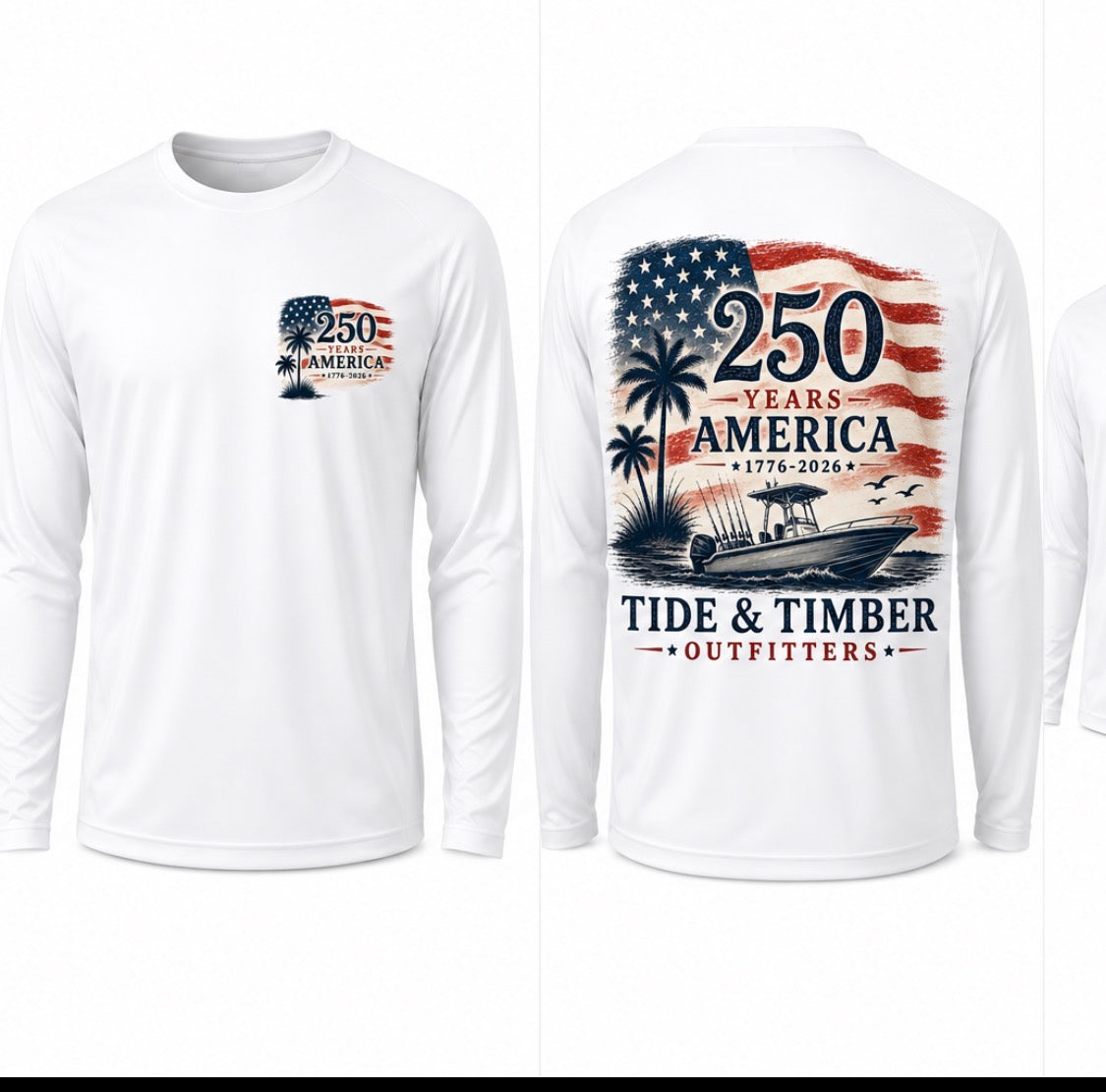 250 Years America Performance Sunshirt