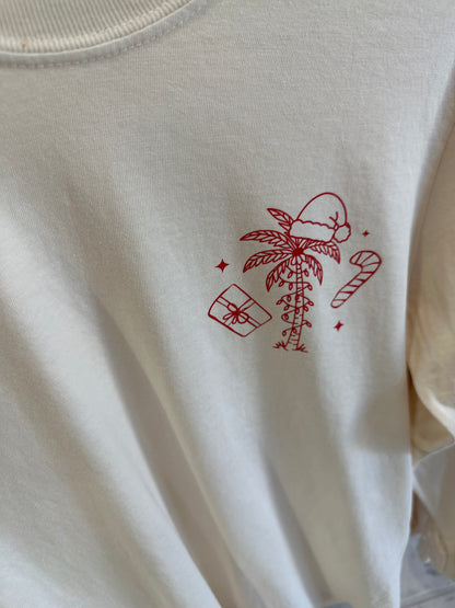 Tis the Sea-Sun Christmas long sleeve tee