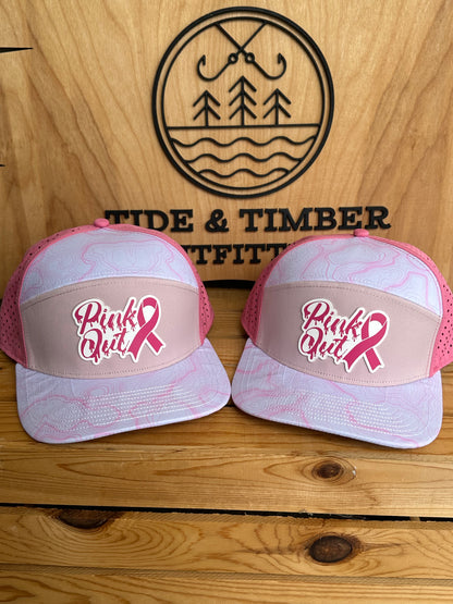 PINK OUT Waterproof/ Sweat proof hat