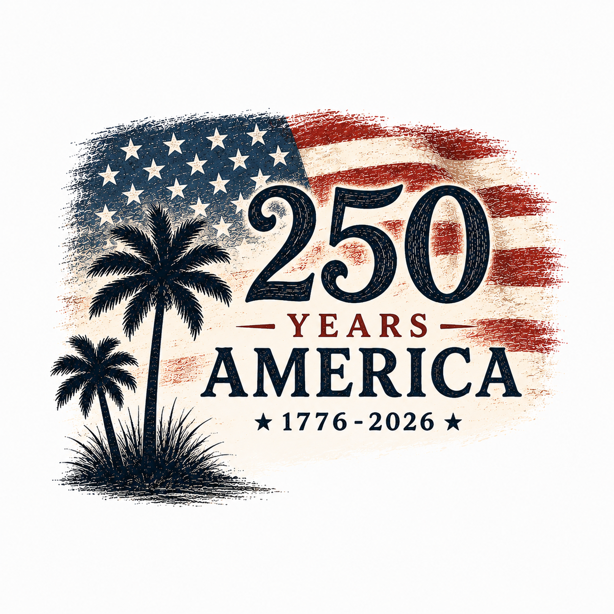 250 Years America Performance Sunshirt