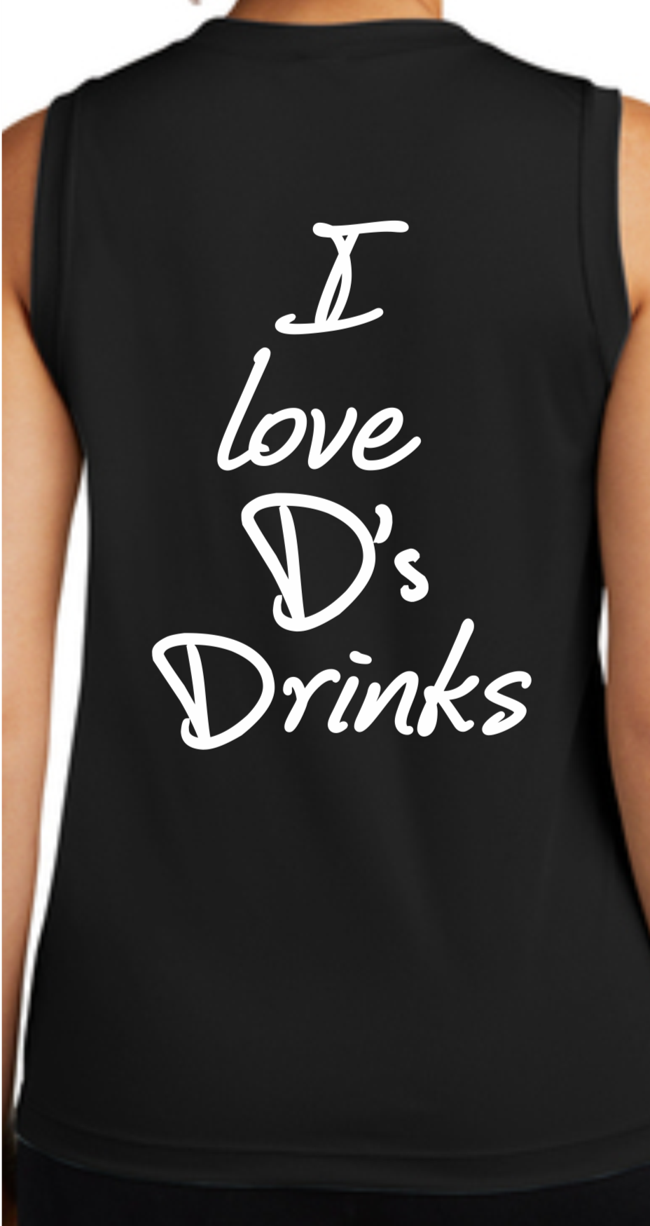 I LOVE D'S DRINKS TANK TOP