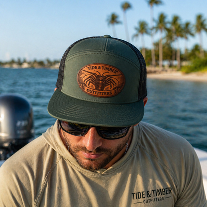 Tide & Timber Leather Lobster 7panel