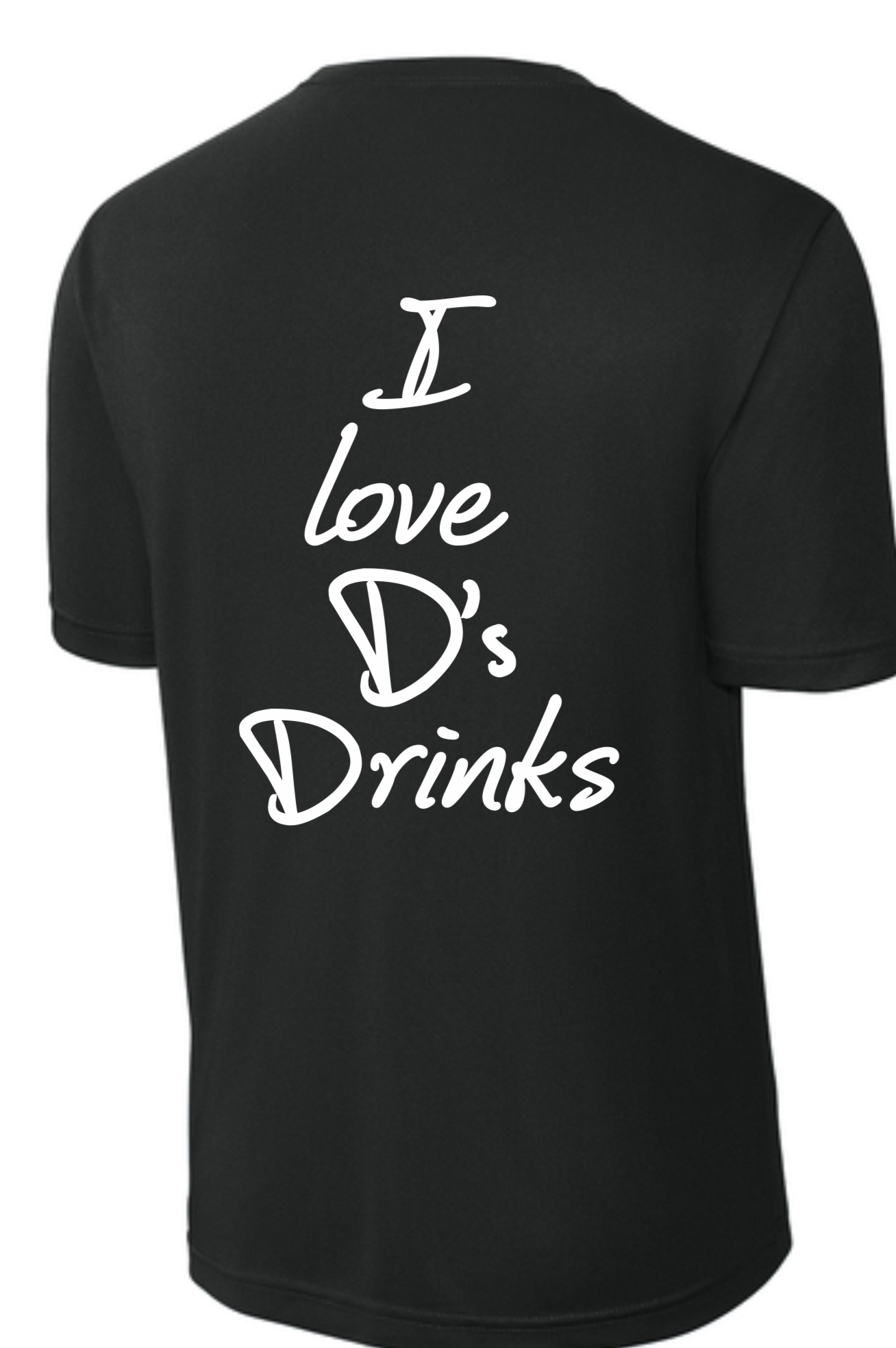 I LOVE D'S DRINKS PERFORMANCE TEE