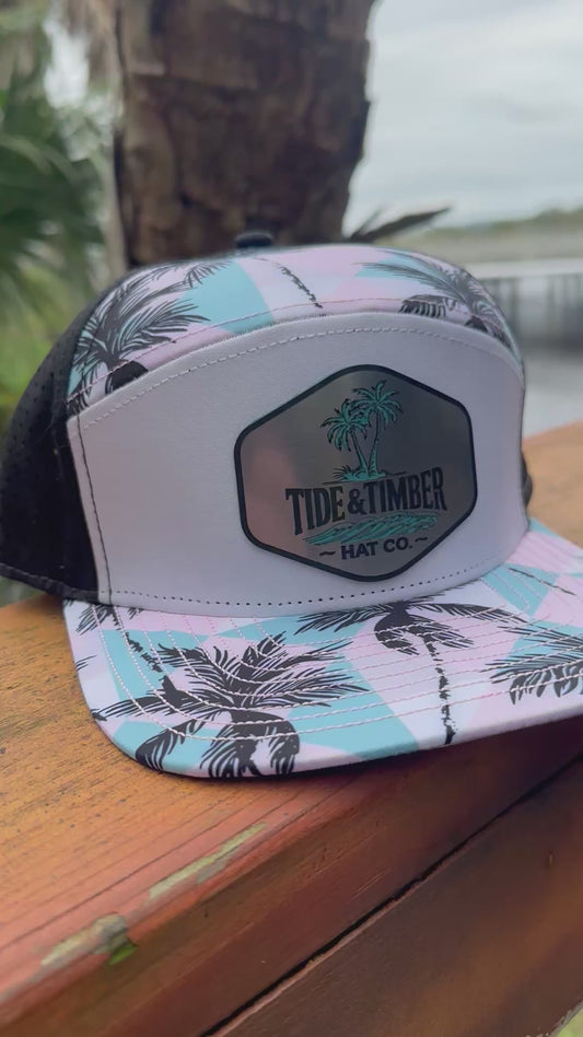 Palms on palms flat bill /black back